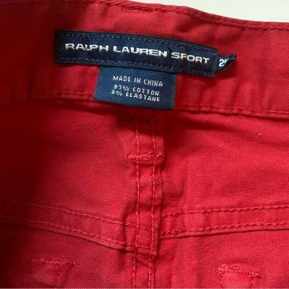 Polo Ralph Lauren Red Skinny Jeans - Picture 9 of 10